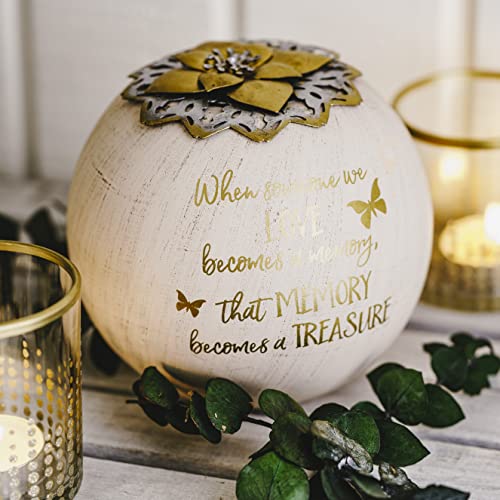Pavilion - When Someone We Love Becomes A Memory, That Memory Becomes A Treasure - Round 5 Inch Tealight Candle Holder