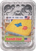Handi-Foil Utility Pan, 13 x 9 x 2 in, 2 Count (Pack of 1)