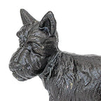 Design Toscano Naughty Peeing Scotty Dog Die-Cast Iron Bookend and Doorstop - style: Naughty Peeing Dog