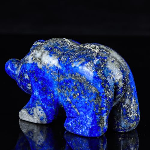 2.5" Crystal Dolphin Figurine Collectibles,Dolphin Gifts for Women, Sea Animal Sculpture Statue, Home Office Desk Decoration Ornaments (Lapis Lazuli) - color: Lapis Lazuli