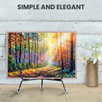 Chumia 18 Pcs Anti Slip Plate Stands for Display, Black Iron Easel Plate Holder Picture Frame Holder Stand for Display Decorative Photo Tabletop Artwork(8 Inch) - size: 8 Inch
