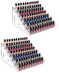 Pero Pero Nail Polish Organizer Acrylic Display Rack for Nail Polish Holder Sunglasses Organizer Essential Oils Holder Clear Eyeglasses Display Case Makeup Organizer - style: 7Layers 2Set