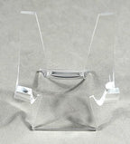 HQRP-Crystal 2-3/8" Acrylic Display Stand Pedestal for Crystal Heart / Slice / Slab and other Stones - size: 2-3/8"