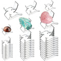 (36 PCS 3 Size Display Stand,Acrylic Rock Display Stands,Clear Display Easel Stands Pedestal for Crystal Geodes Rock Mineral Agate Fossil Coral Crystal/Gemstone Small Collectibles Display Stands - size: 36 Pieces (3 Sizes)