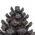 Creative Co-Op Pinecone Shaped Resin Bookends (Set of 2 Pieces) - color: Bronze