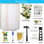 Marynee DIY String Art Craft Kit for Adults,Teens,Beginner,Kids.Include All Necessary Accessories and Frame , Adults Crafts Kit, Home Wall Decorations Unique Gift(Vase 9.8 X 13.4 inch）