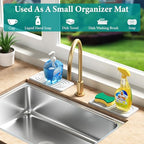 Water Absorbing Stone Tray, Quick Drying Diatomite Bathroom Tray Countertop, Stone Drying Mat for Kitchen Counter, Soap Dish Dispenser Vanity Organizer, White-B-8.3" x 4" - color: White B
