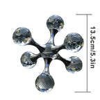 Luxurious Prism Molecular Ball Living Room Desktop Decoration Crystal Molecules, for Birthday Friends Gatherings, Christmas，Home or Office Counter Decoration Accessories