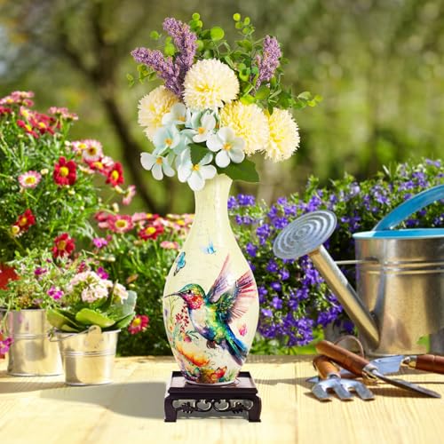 3D Puzzle Vase,160 Pieces 3D Puzzle Vase for Flowers,Unique Adult Crafts and Art,Great Gift for Women, Mother’Day Gifts, 3D DIY House Warming Gift for Flower Arrangements and Home Decor
