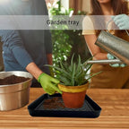 Generic Shoe Tray for Entryway, 3 Pack Indoor Mats, Dog Feed Mat, Rain Boots Drying Tray, Black