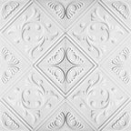 Antique Ceilings Anet White Decorative Styrofoam Ceiling Tiles for Glue-up Application