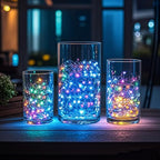 36pcs Glass Vase Cylinder for Centerpieces Small Flower Glass Clear Home Decor Centerpiece Table Flower Vase Decorations for Wedding＆Holiday 4,4.7,6Inch Tall - size: 36Pack-4+4.7+6Inches
