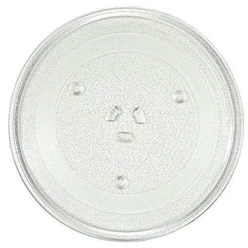 HQRP 11-1/4 inch Glass Turntable Tray Compatible with Magic Chef 203500 MCO160UW MCO165UB MCO165UW MCP13E1ST MCT9E1ST MCD990W MCD991ARB MCD991ARS MCO160S MCO160UB MCO160UQ Microwave Oven Plate