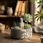 Easter Island Moai Statue - Stone Moai Figurine Decor for Home & Outdoor Garden - 3 (Small Size) - size: Small Size