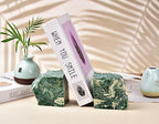 AMOYSTONE Kitchen Bookshelf Organizer | Natural Green Mica Stone Bookends 4-6LBS Heavy Base | Energy Crystal & Easy to Clean - color: Green, size: 4-6 Pounds