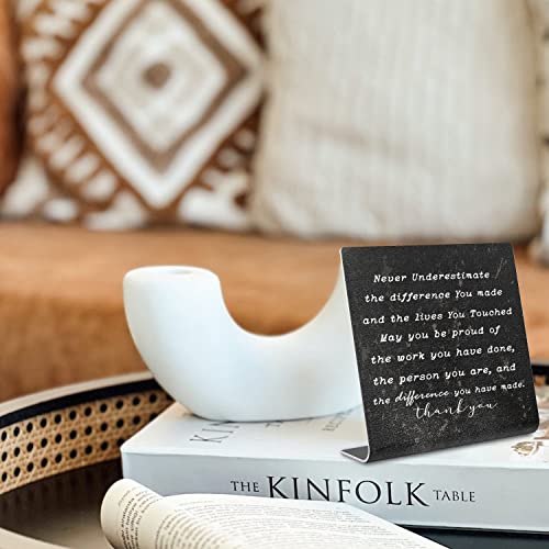 Thank You Gifts for Women Coworker, Retired Gifts Goodbye Coworkers Leaving New Job Gifts Office for Coworkers, Boss, Colleague, Decorations On Shelf Table Desk for Home Office dksg10 - style: thank you gift