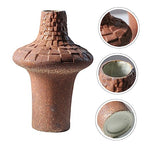 ABOOFAN 1Pc Abstract Art Vase Unique Decorative Flower Arrangement Holder for Home and Office for Centerpieces and Zen Decor