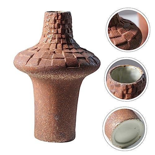 ABOOFAN 1Pc Abstract Art Vase Unique Decorative Flower Arrangement Holder for Home and Office for Centerpieces and Zen Decor
