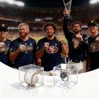 Championship Ring Display Case, Clear Acrylic Challenge Coin Holder Small Showcase with Mini Card Stand Holder, Memorabilia Box for Baseball, Super Bowl, Football Ring, Collectibles Jewelry (32)