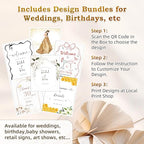 57"– 42" Height Adjustable Gold Easel Stand for Signs, Lockable at Any Height – 4 Hooks, 3 Display Modes, Easel with Design Templates – Ideal for Wedding Welcome Sign, Parties, Art & Retail Display