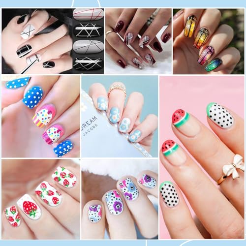 28 Pcs Nail Art Brushes Nail Art Tool Set Resin Nail Art Palette Sculpture Pen 2 Way Acrylic Silicone Carving Pen Dotting Pen Tool Manicure Kit for Home DIY Salon Nail Art (Black) - color: Black