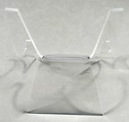 HQRP-Crystal 3-7/8" Acrylic Display Stand Pedestal for Crystal Heart / Slice/ Slab / Fossil and Other Collectible Stones - size: 3-7/8"