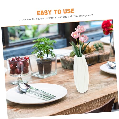 IMIKEYA 1pc Modern Vase Simplicity Flower Container Desktop Adornment Nordic Style Vase Home Decorations