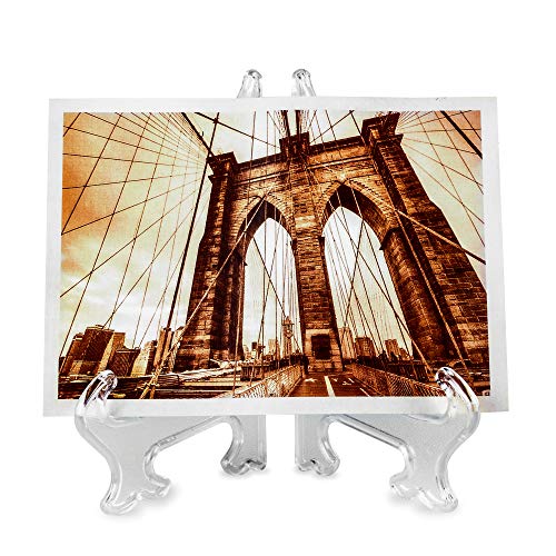 Super Z Outlet Clear Plastic Easels or Stand/Plate Holders to Display Pictures, Placecards, or Other Items at Weddings, Home Decoration, Birthdays, Tables (12 Pack) (5 Inch) - size: 5 Inch