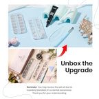 Beetles Gel Polish Nail Glue with Nail Gems Set, 15ml Nail Rhinestone Glue &120+2000Pcs Crystal Glass AB Rhinestones For Nails art, Nail Gems with Double-Ended Clean Up Nail Brush Gifts for Girls - color: 0-6-Nail Art Glue & Rhinestones Set