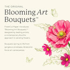 Freshcut Paper Pop Up Cards, Hummingbird Oasis, 12 Inch Life Sized Forever Flower Bouquet 3D Popup Greeting Card, Birthday Cards, Thank You Card, Blank Notecard & Envelope - color: Hummingbird Oasis, size: Classic