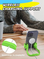 Easter Basket Stuffers Essentials for Teens Girls Boys Kids Cell Phone Stand: Upgrade Adjustable Thumbs Up Lazy Phone Holder for Desk Fun Birthday Eatser Gifts for Boys Girls Adults Grandma Husband - color: Avocado Green