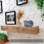 Wood Knot Decor Chain Link - Coffee Table Shelf Office Entryway Decorative Object Wooden Knot Sculpture Rustic Accents Modern Boho Celtic Home Living Room Farmhouse