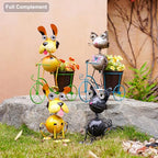 Dog Solar Lights Outdoor,Yard Art Metal Dog Statues,Outdoor Funny Statue for Garden Decor Yard Lawn Ornaments - style: Sit Dog
