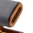Single Watch Stand Display Solid Wood Jewelry Stand Display for Wristwatch Bracelet Bangle(Grey) - color: Grey