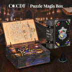 CCCDF Book Nook Kit - DIY Miniature House Kit for Adults, Teens, Booknook Tiny House Bookshelf Decor 3D Wooden Puzzle, Gifts for Family, Friends (Magic Admissions Guide) - style: Magic Admissions Guide
