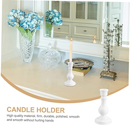 Alipis 1pc Nordic Style Candleholder Simple Design for Decor Space-Saving Desktop Candle Stand for Weddings Banquets and Table Centerpieces