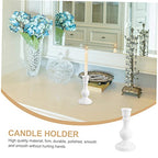 Alipis 1pc Nordic Style Candleholder Simple Design for Decor Space-Saving Desktop Candle Stand for Weddings Banquets and Table Centerpieces