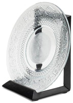 Red Co. 8” Decorative Metal Display Plate Stand and Art Holder Easel in Black Finish - color: Black