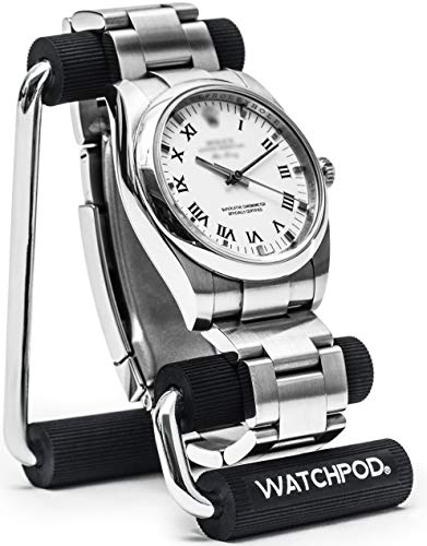 WATCHPOD Watch Display Stand | Metal Holder for 1 Watch | Showcase and Organize Wristwatches, Smart Watches and Bracelets (Small) - size: Small