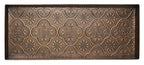 HF by LT Medallion Pattern Metal Boot, 30 x 13-Inches, Antique Copper Finish - color: Medallion Pattern, Antique Copper Finish