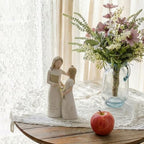 Teacher Gifts for Women, Teacher Appreciation Gifts, Gift for Teachers, Thank You Gifts for Teacher, Solid Resin Sculpture of Teacher and Student Figures, Includes a Greeting Card - Pale Yellow - color: Light Yellow