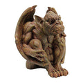 Design Toscano Balthazar's Watch Gargoyle Gothic Decor Statue, 10 Inch, Polyresin, Aged Stone - style: Balthazar's Watch Gargoyle