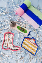 ban.do Novelty Trinket Tray, Ceramic Jewelry Dish, Small Decorative Tray for Keys or Decor, Cute Catchall Tray, Cake