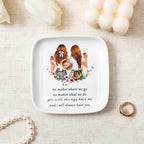 Crisky Best Friend Birthday Gifts for Women, No Matter Where We Go, No Matter What We Do, You Will Always Have Me, and I Will Always Have You, Going Away Long Distance Friendship Ring Dish - style: Friend - You Have Me