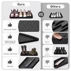 Boot Trays Heavy Duty Rubber Mat with Lip, Waterproof Shoe Mat Tray for Entryway Shoe Tray Multi-Purpose for Indoor or Outdoor 27.56 x 15.75inch - size: 1'4" x 2'4" (Rectangular)