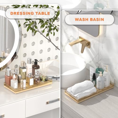 Oak Bathroom Toilet Tank Tray, 13" Wood Back of Toilet Paper Storage Tank Topper Basket, Vanity Tray for Perfume Makeup Candle Toiletry Organizer for Kitchen Coffee Table Natural Tray Decor - color: Natural, size: 13" x 6.5" x 1.5"