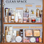 Acrylic Organizer 2 pieces Makeup Organizer Countertop For Drawers Organizer Storage Bathroom Organizers And Storage Is A Good Choice For Desktop Finishing (2)