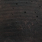 Signature Design by Ashley Hannela 17" Modern Distressed Polyresin Vase, Antique Brown - color: Dark Brown, size: 17 inch
