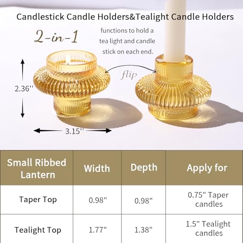Candlestick Candle Holders 10 Pcs Gold Taper Candle Holder Stand for Wedding Party Thanksgiving Halloween Birthday Mantel Baby Shower Table Centerpieces Decor - color: Gold