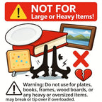 Artliving 5" Black 24pcs/Set Plastic Easels Plate Display Stands Picture Frame Stand Holder - color: Black, size: 5inch(24piece)
